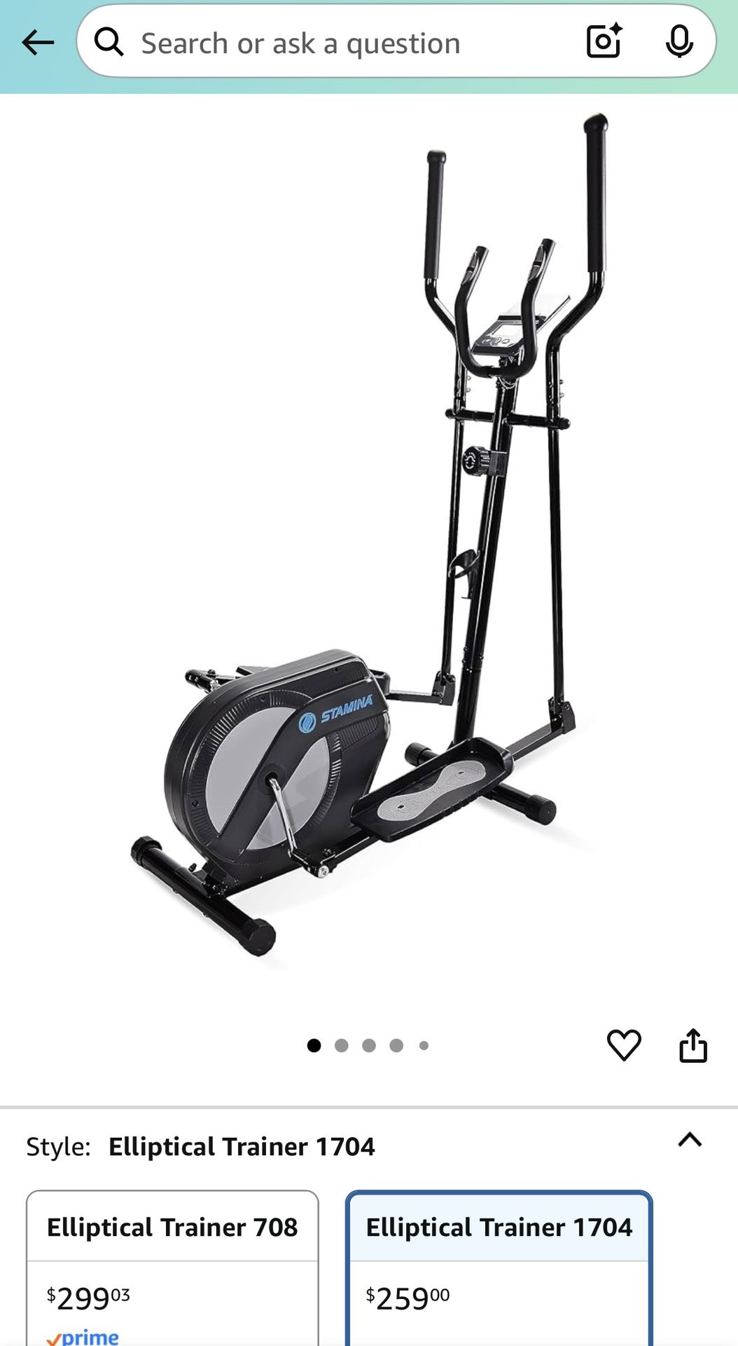 Stamina Elliptical