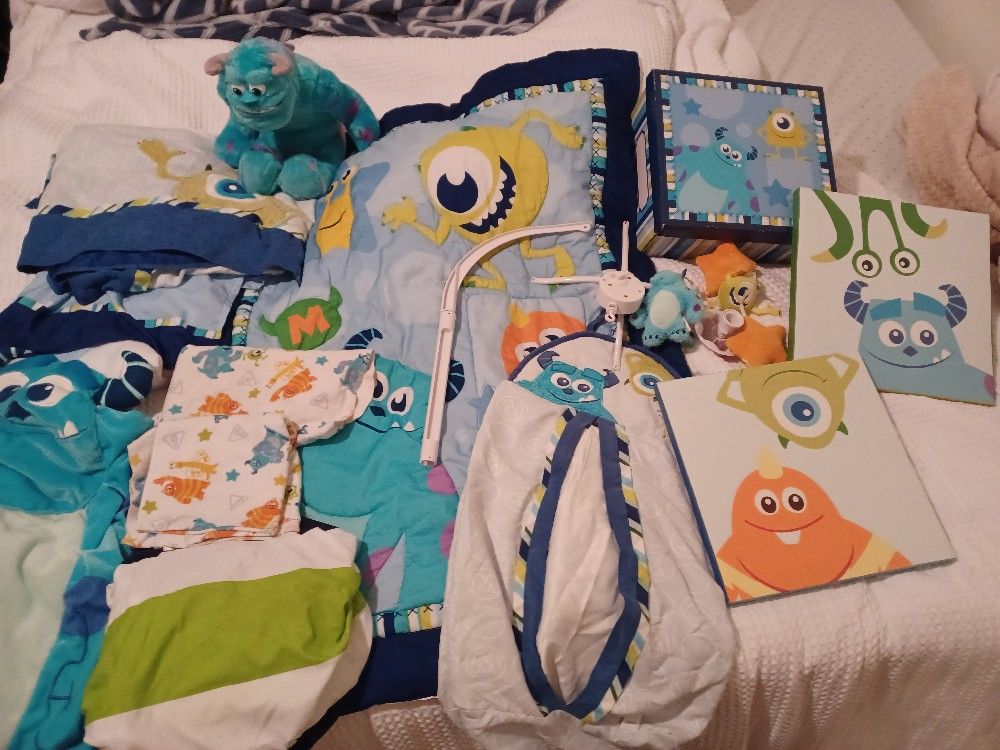 Monsters Inc. Bedding