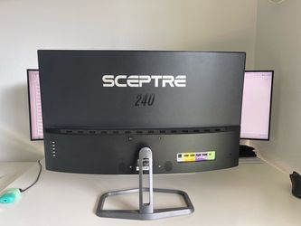 32” curved monitor Sceptre
