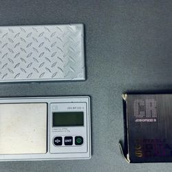 CR Portable Digital Scale USB Charge Steel Design
