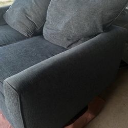 Grey Loveseat 