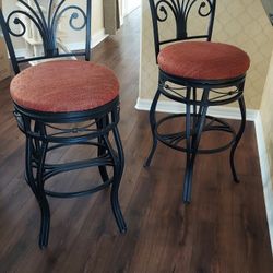 Metal SET Of Barstools