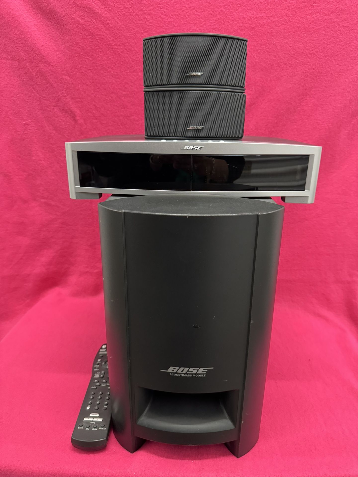 BOSE AV3-2-1 Series II DVD/CD Media Center w PS3-2-1 II Powered Speaker System