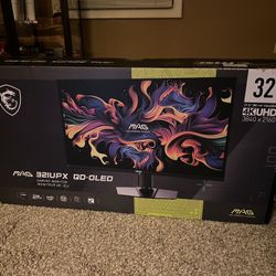 MSI MAG321UPX QD-OLED 32”
