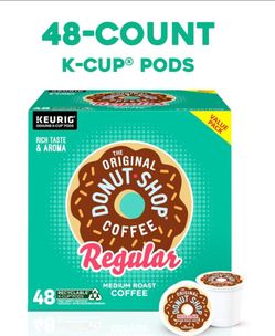 Donut shop coffee 48  MEDIUM ROAST K CUPS