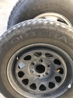 17” OEM Chevy Silverado Steel Wheel 245/65/R17 Goodyear 