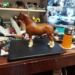 Bryer, Clydesdale  Horse , Very Good Condition 