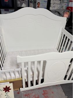 Crib and Toddler Bed