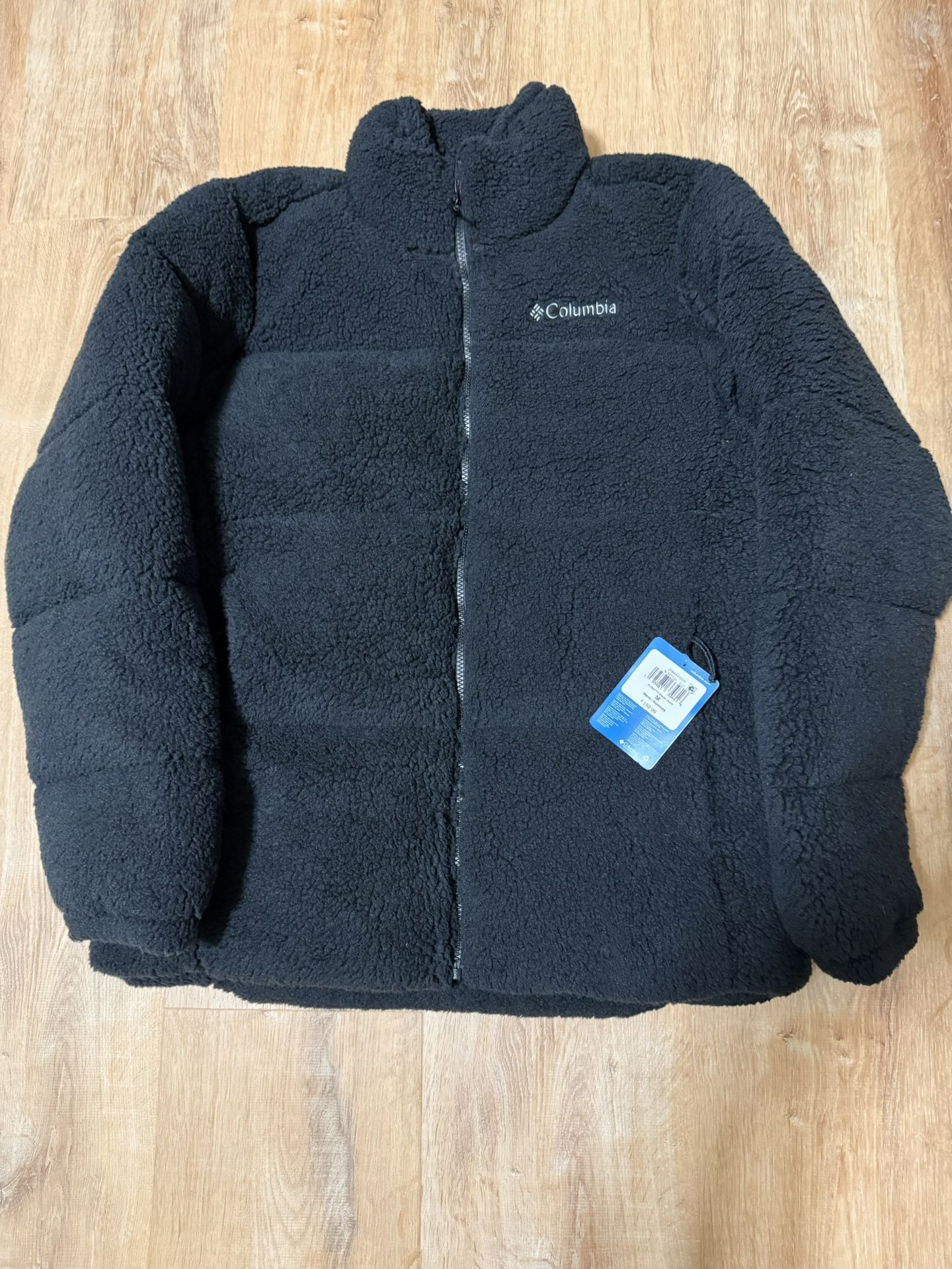 Columbia Sherpa Puffer Jacket Black Size Medium