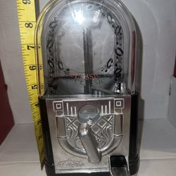 Working Metal And Plastic Classic Jukebox Gumball Machine