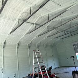 Spray foam insulation