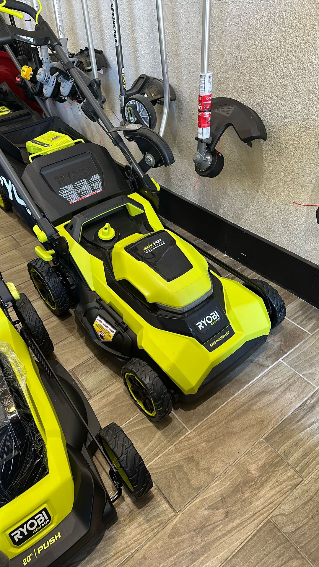 Ryobi Brushless Ryobi Cordless Lawn Mower 40v RYOBI 40V HP