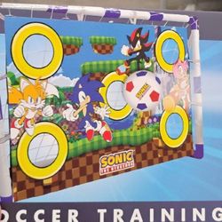 Sonic The Hedgehog Soccer Traing Set With Ball 