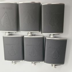 6 Groomsmen Flask Set 