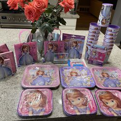 Sofia The First Birthday Party Supplies 