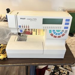 Pfaff Creative 7570 Sewing And Embroidery Machine 