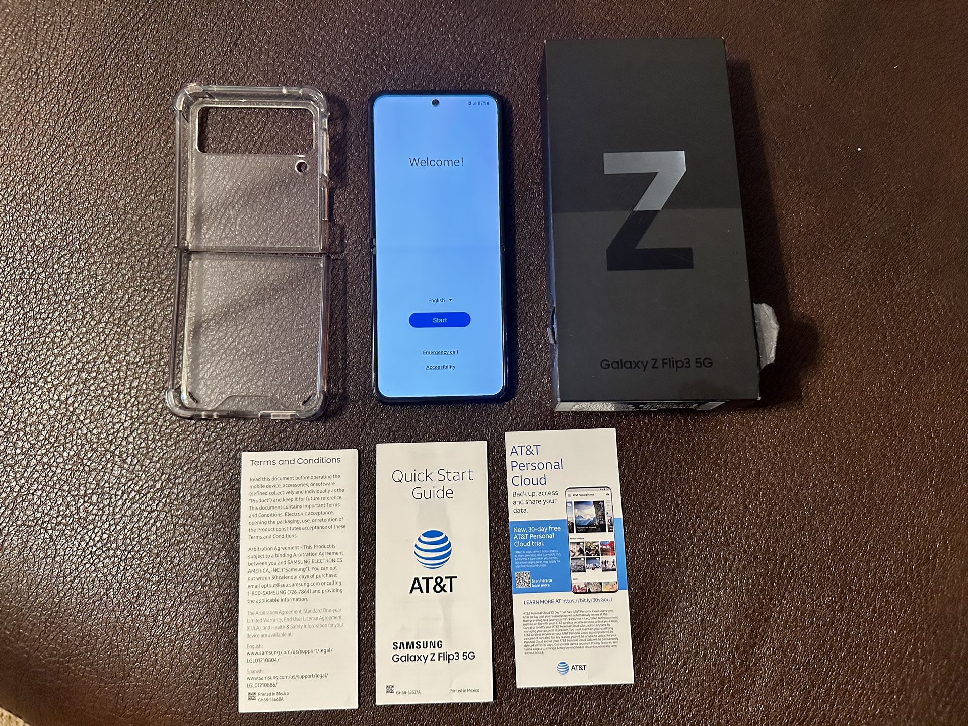 AT&T Samsung Galaxy Z Flip3 128GB for Sale in Suffolk, VA - OfferUp