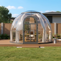 Transparent Backyard Dome – In Stock San Diego