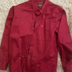 Men’s Ariat Button Up Long Sleeve Shirt 