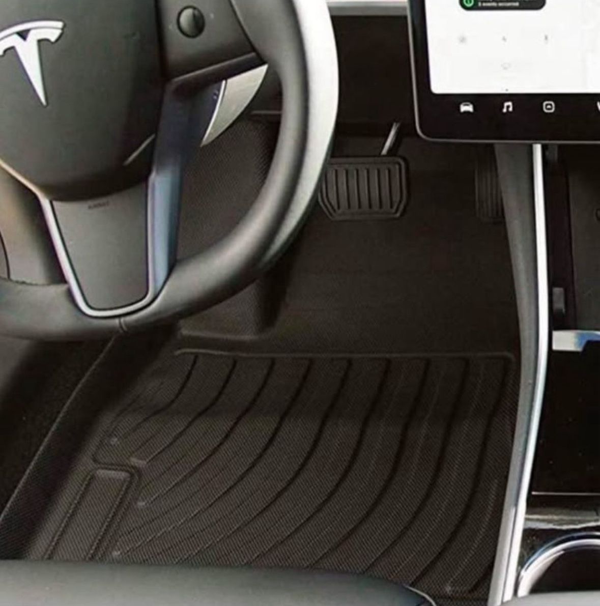 Tesla Model 3 - Inside Car Mats, Trunk, Hood Mats Hood Mats
