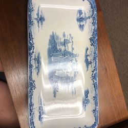 Wedgewood China antique Hague Platter