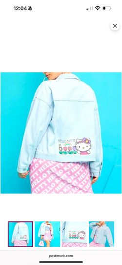 Hello Kitty x SHEIN Denim Jacket Collab