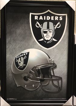 Raiders poster frame