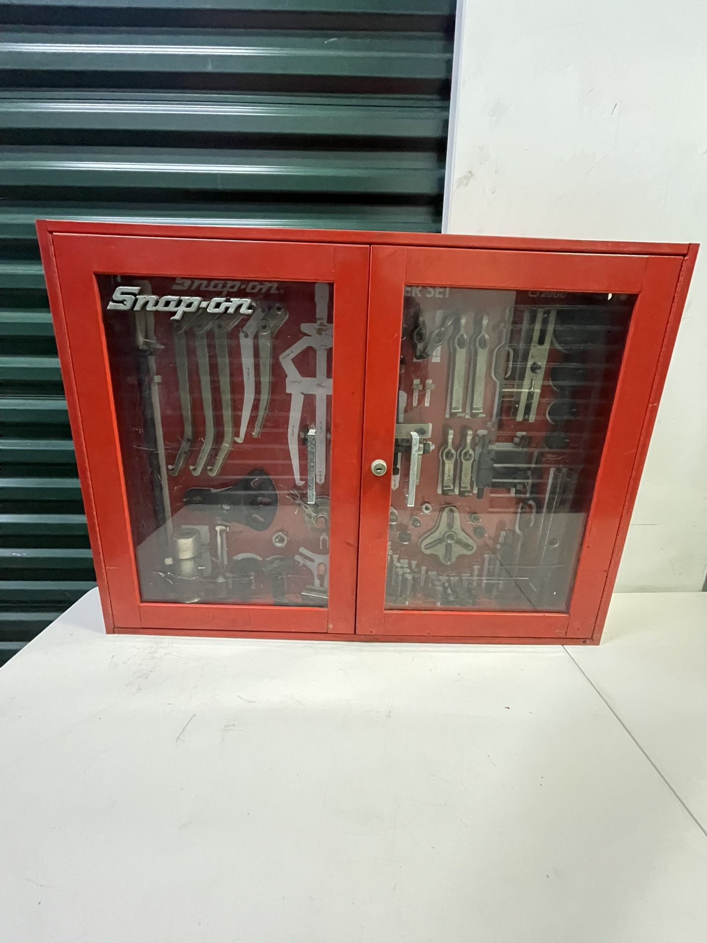 Snap-On CJ2000 Combination Puller Set Cabinet Master Set (No Key)(Some Missing)