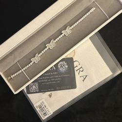 Diamond Butterfly Bracelet 