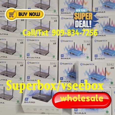 SUPERBOX S6 PRO - BRAND NEW TV BOX - AUTHORIZED DEALER - 1 YEAR WARRANTY ‼