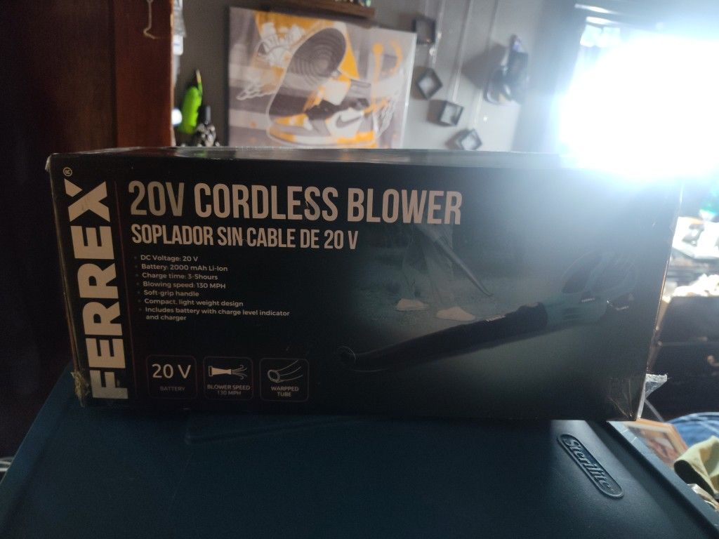 Ferrex 20v Cordless Blower