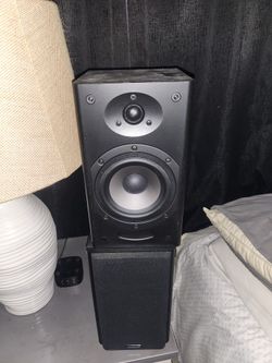 Pair Of Insignia Bookshelf Speakers