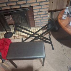 Keyboard Bench And Stand