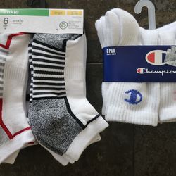 Boys ankle or crew 6 pair pack