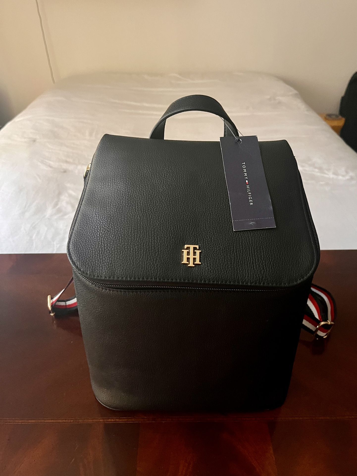 Tommy Hilfiger women’s signature stripe backpack