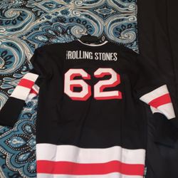 Rolling Stones Limited Drop Hockey Jersey. Brand New Never Worn