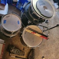 Tama Drum Kit With Cobra Lefty Double Kick