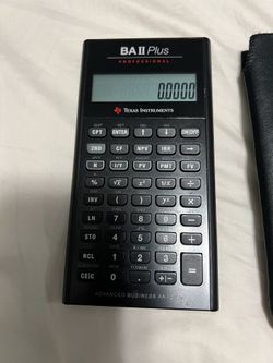 Calculator BA II Plus