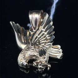 14Kt Yellow Gold Eagle Pendant 2.50g 182599/9