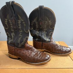 Ostrich Boots 100% Original