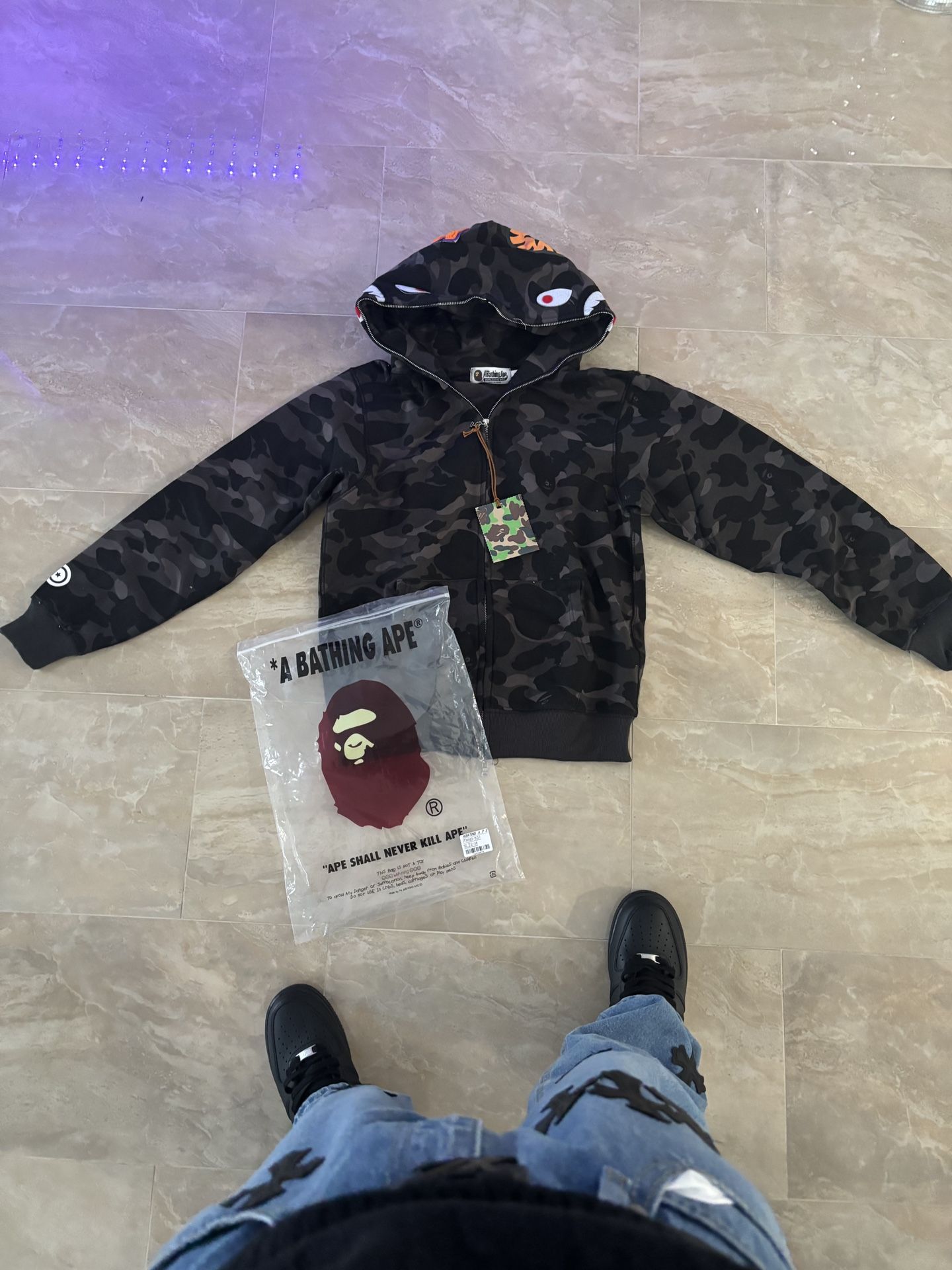 bape hoodie