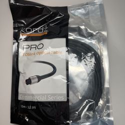 Kordz PRO-TL1000 Pro Series 10.0M TosLink Cable