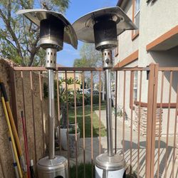 2 Propane Heaters 