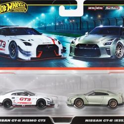 Hot Wheels Nissan GT-R 2pk