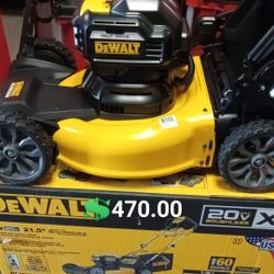DeWalt Lawnmower Self Propelled With Battery And Charger Financing Available 