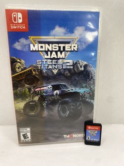 Monster Jam: Steel Titans 2 Nintendo Switch Game truck racing
