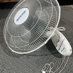 Hurricane Supreme 18” Wall Mount Fan – 3-Speed, 90° Oscillating – Used & Tested