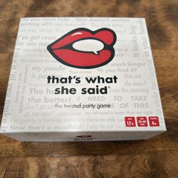 That’s What She Said Card Game