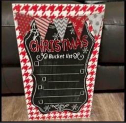 Xmas chalkboard
