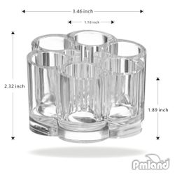 Acrylic Cosmetics Brush Holder